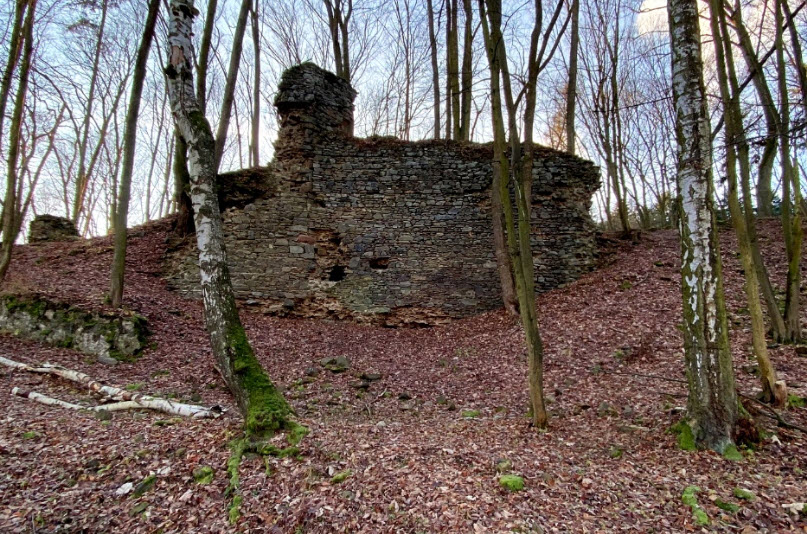 Zřícenina Hradu Stará Dubá, Czech Republic (Czechia)